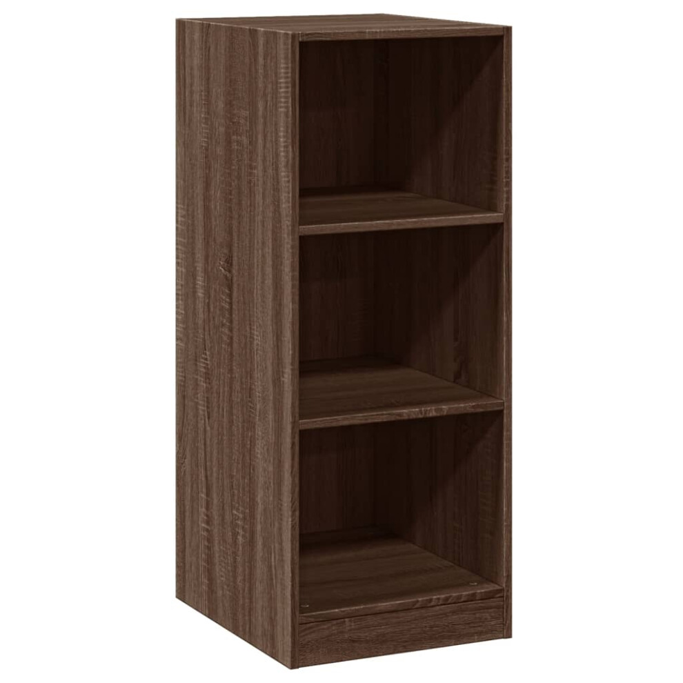 (brown oak, 48x41x102 cm/10 kg) vidaXL Wardrobe Organiser Bedroom Closet Clothes Storage Shelf Engineered Wood