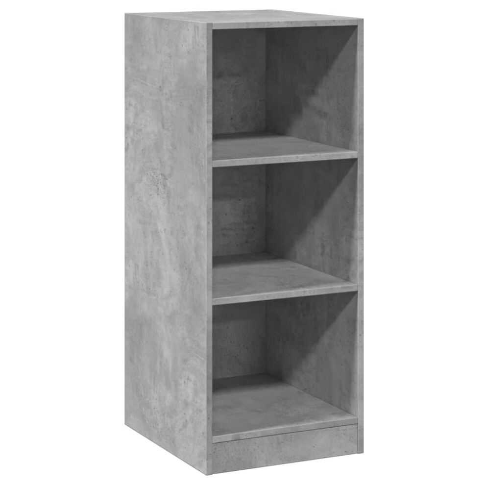 (concrete grey, 48x41x102 cm/10 kg) vidaXL Wardrobe Organiser Bedroom Closet Clothes Storage Shelf Engineered Wood