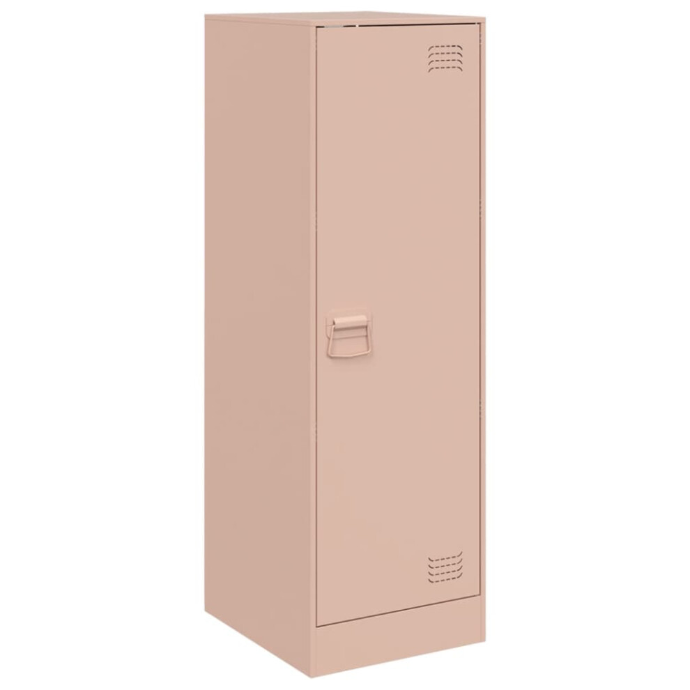 (pink) vidaXL Sideboard Living Room Storage Cupboard Side Cabinet Highboard Steel