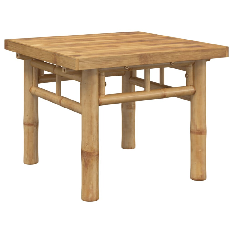 Vidaxl (45 X 45 X 35 Cm) Coffee Table Hallway Tea Accent End Table Centre Sofa Table Bamboo
