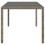 VidaXL vidaXL Gartentisch mit Glasplatte Grau 190x90x75 cm Poly Rattan 5
