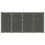 VidaXL vidaXL Gartentisch mit Glasplatte Grau 190x90x75 cm Poly Rattan 7