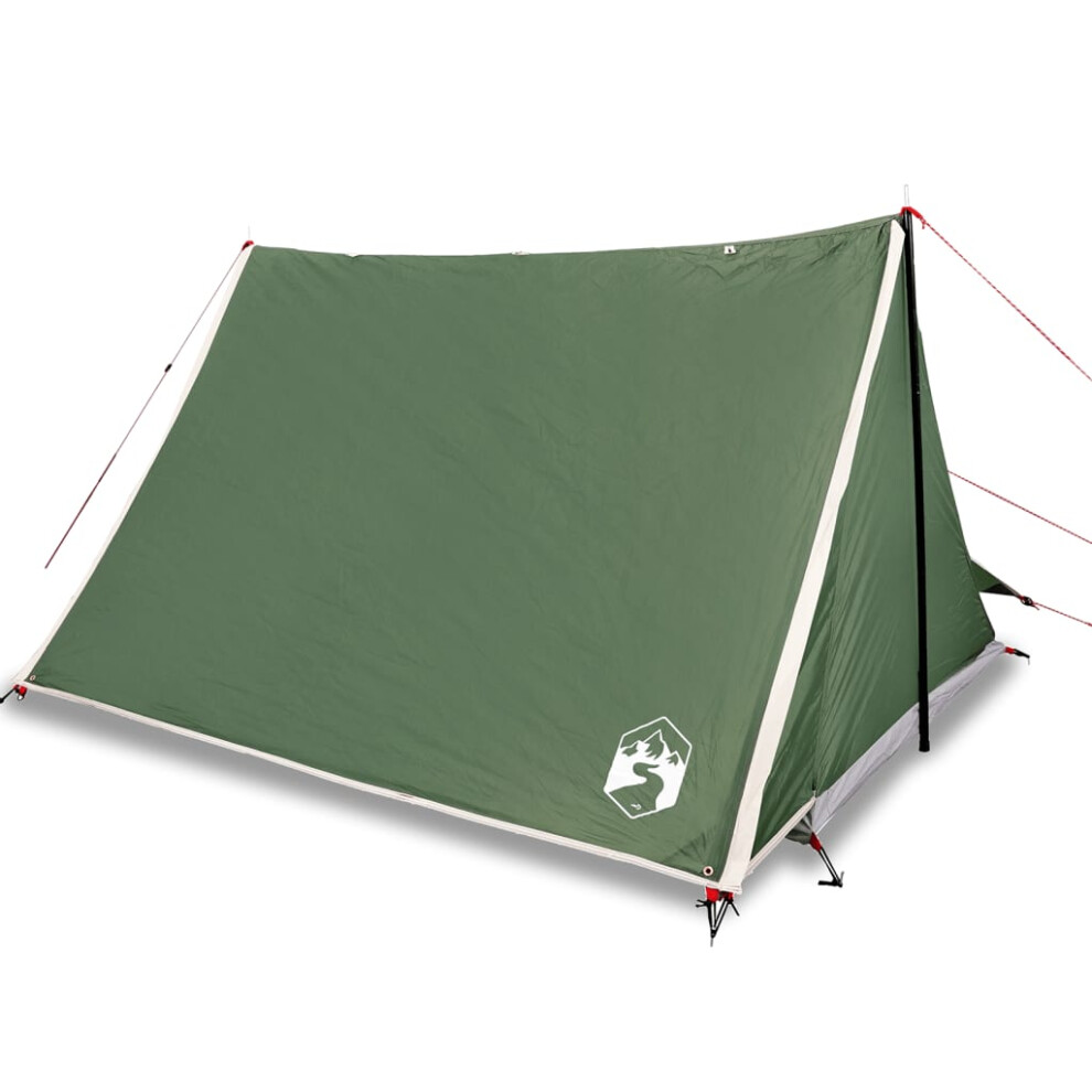 (green) vidaXL Camping Tent 2-Person Lightweight Tent Dome Tent Shelter Waterproof