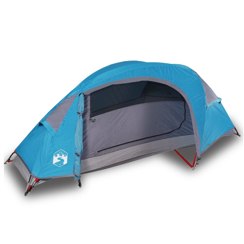 (blue) vidaXL Camping Tent Dome 1-Person Lightweight Tent Patio Dome Tent Waterproof-image-OPC-PDY297J-NEW