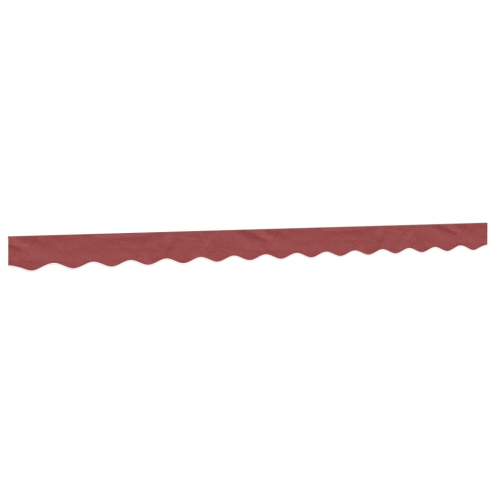 Vidaxl ( Stripe, 3,5 M) Replacement Fabric For Awning Sunshade Canopy Cloth Valance Stripe Burgundy