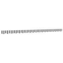vidaXL Markisenvolant Anthrazit und Weiß Gestreift 450 cm