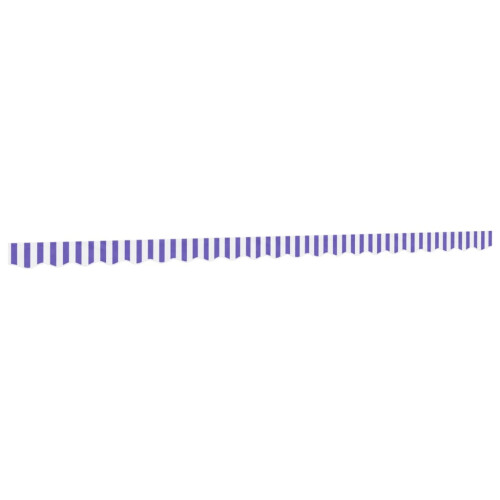 (blue and white, 5 m) vidaXL Replacement Fabric for Awning Sunshade Canopy Cloth Valance Stripe