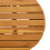 VidaXL (beige) vidaXL Garden Side Table Dining Table Drum Shape Poly Rattan and Solid Wood 7