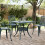 VidaXL vidaXL Gartentisch Grün 80x80x75 cm Aluminiumguss 3