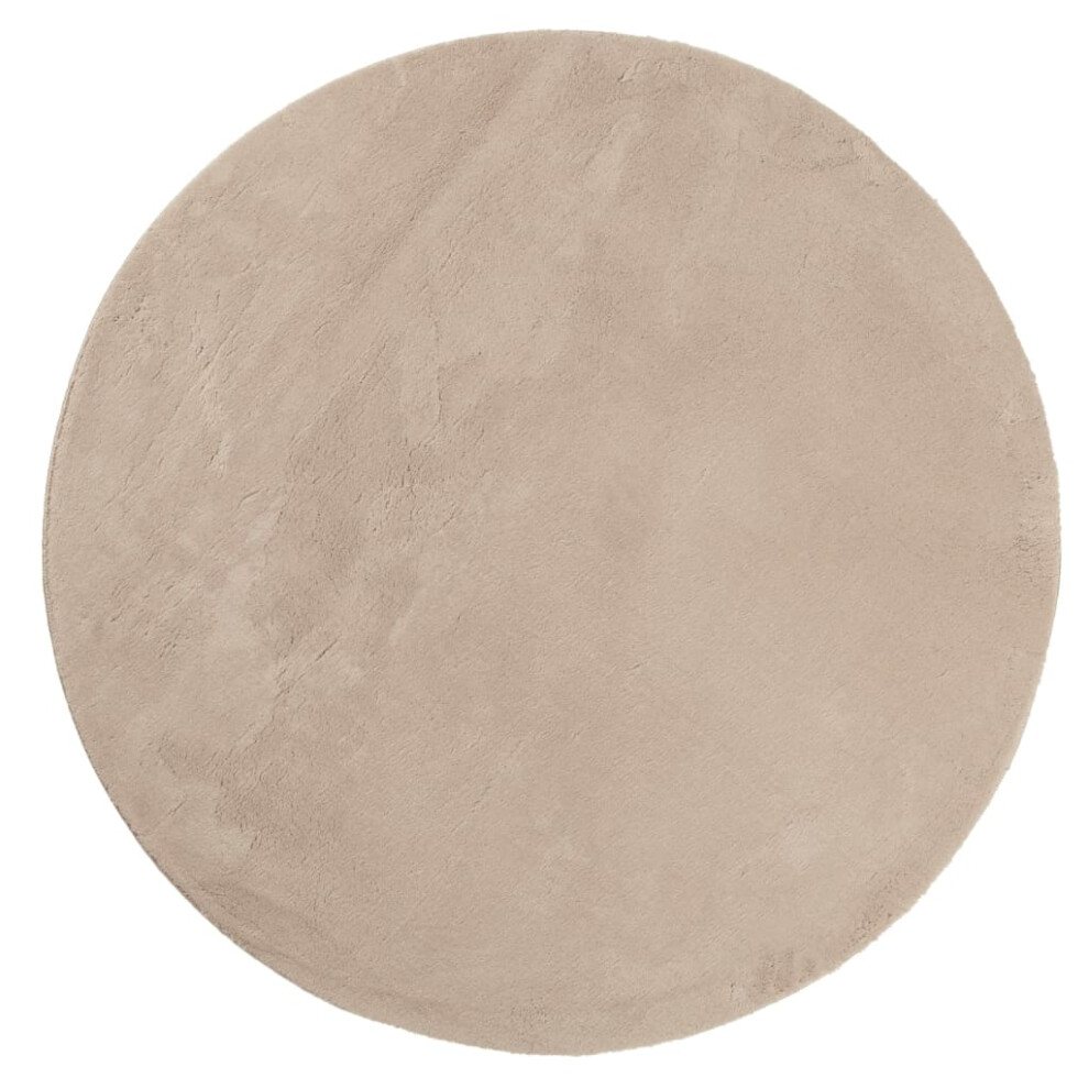 Vidaxl (Sand, 200 Cm) Rug Short Pile Soft And Washable Floor Mat Area Rug Bedroom Carpet