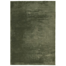 vidaXL Teppich HUARTE Kurzflor Weich und Waschbar Waldgrün 160x230 cm
