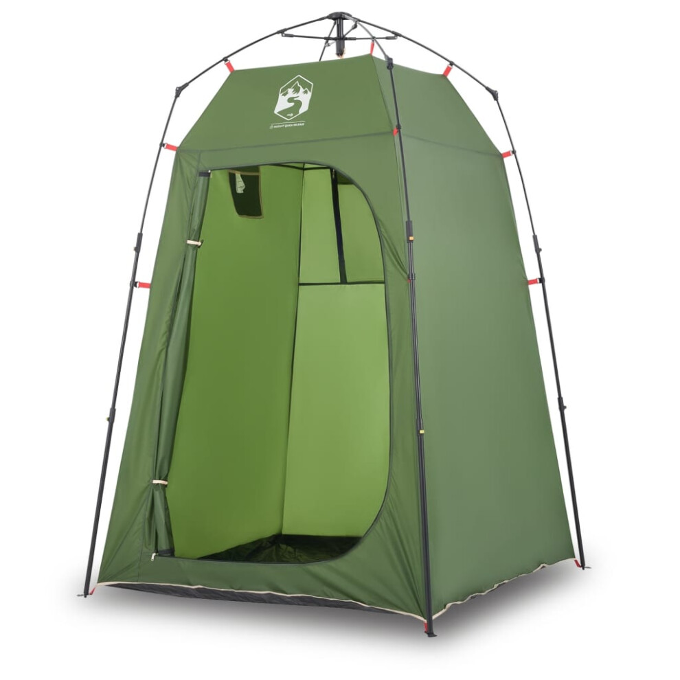 (green) vidaXL Privacy Tent Toilet Tent Changing Shower Tent Quick Release Waterproof