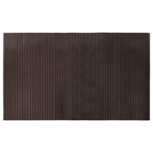 (dark brown, 60 x 100 cm) vidaXL Rug Floor Mat Area Rug Hallway Mat Carpet Runner Square Nature Bamboo