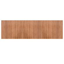 (natural, 60 x 200 cm) vidaXL Rug Floor Mat Area Rug Hallway Mat Carpet Runner Square Nature Bamboo