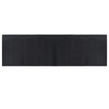 (black, 60 x 200 cm) vidaXL Rug Floor Mat Area Rug Hallway Mat Carpet Runner Square Nature Bamboo