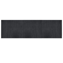 (grey, 60 x 200 cm) vidaXL Rug Floor Mat Area Rug Hallway Mat Carpet Runner Square Nature Bamboo