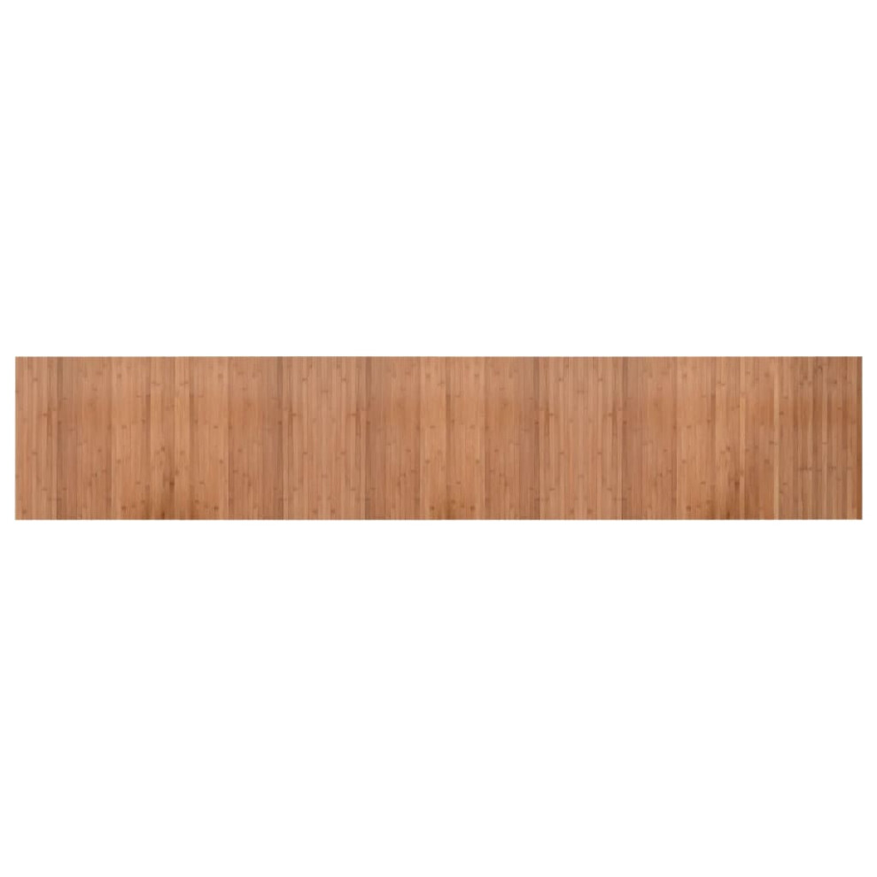 Vidaxl (Natural, 60 X 300 Cm) Rug Floor Mat Area Rug Hallway Mat Carpet Runner Square Nature Bamboo