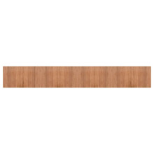 (natural, 60 x 400 cm) vidaXL Rug Floor Mat Area Rug Hallway Mat Carpet Runner Square Nature Bamboo
