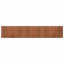 (brown, 60 x 300 cm) vidaXL Rug Floor Mat Area Rug Hallway Mat Carpet Runner Square Nature Bamboo