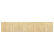 (light natural, 60 x 300 cm) vidaXL Rug Floor Mat Area Rug Hallway Mat Carpet Runner Square Nature Bamboo