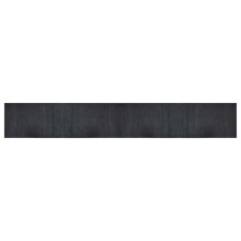 (grey, 60 x 400 cm) vidaXL Rug Floor Mat Area Rug Hallway Mat Carpet Runner Square Nature Bamboo