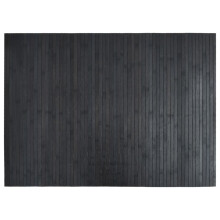 (grey, 70 x 100 cm) vidaXL Rug Floor Mat Area Rug Hallway Mat Carpet Runner Square Nature Bamboo