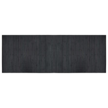 (grey, 70 x 200 cm) vidaXL Rug Floor Mat Area Rug Hallway Mat Carpet Runner Square Nature Bamboo
