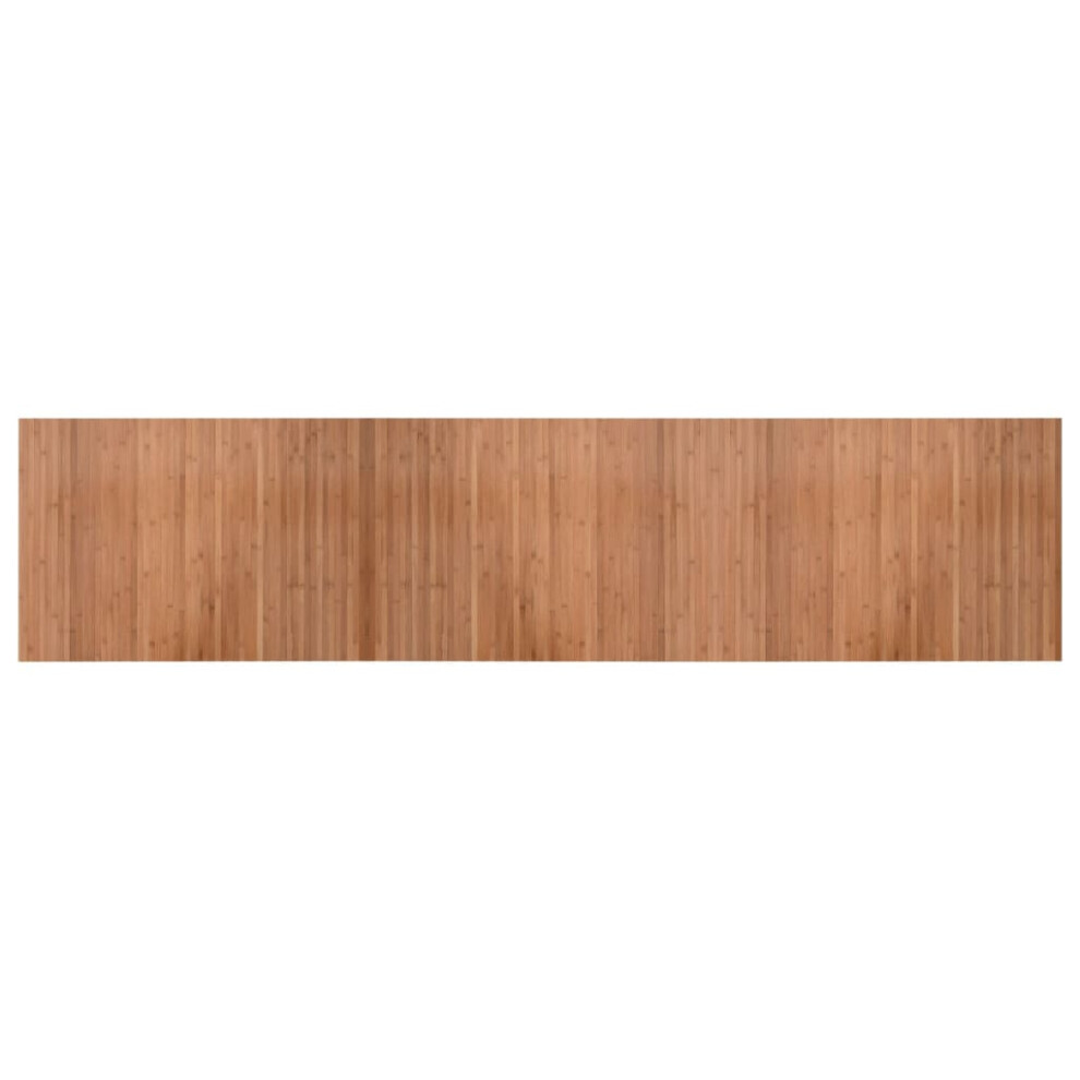 Vidaxl (Natural, 70 X 300 Cm) Rug Floor Mat Area Rug Hallway Mat Carpet Runner Square Nature Bamboo