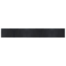 (black, 70 x 500 cm) vidaXL Rug Floor Mat Area Rug Hallway Mat Carpet Runner Square Nature Bamboo