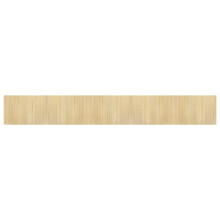 (light natural, 70 x 500 cm) vidaXL Rug Floor Mat Area Rug Hallway Mat Carpet Runner Square Nature Bamboo