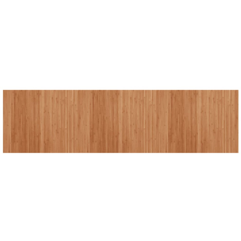 Vidaxl (Natural, 80 X 300 Cm) Rug Floor Mat Area Rug Hallway Mat Carpet Runner Square Nature Bamboo