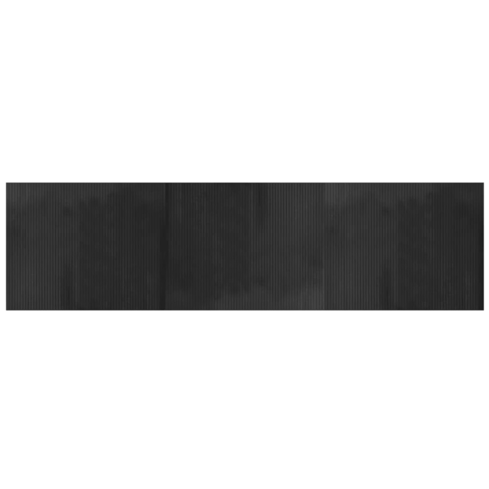 Vidaxl (, 80 X 300 Cm) Rug Floor Mat Area Rug Hallway Mat Carpet Runner Square Nature Bamboo Grey