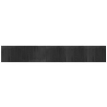 (grey, 80 x 500 cm) vidaXL Rug Floor Mat Area Rug Hallway Mat Carpet Runner Square Nature Bamboo