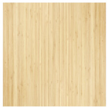 (light natural, 100 x 100 cm) vidaXL Rug Floor Mat Area Rug Hallway Mat Carpet Runner Square Nature Bamboo