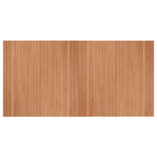 (natural, 100 x 200 cm) vidaXL Rug Floor Mat Area Rug Hallway Mat Carpet Runner Square Nature Bamboo