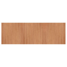 (natural, 100 x 300 cm) vidaXL Rug Floor Mat Area Rug Hallway Mat Carpet Runner Square Nature Bamboo