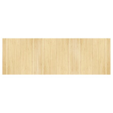(light natural, 100 x 300 cm) vidaXL Rug Floor Mat Area Rug Hallway Mat Carpet Runner Square Nature Bamboo
