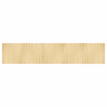(light natural, 100 x 500 cm) vidaXL Rug Floor Mat Area Rug Hallway Mat Carpet Runner Square Nature Bamboo