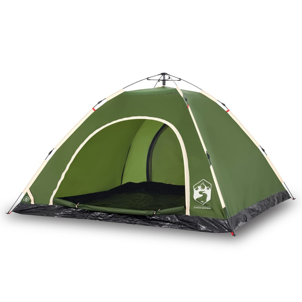 (green, 5-person) vidaXL Camping Tent 5-Person Lightweight Tent Dome Tent Shelter Quick Release