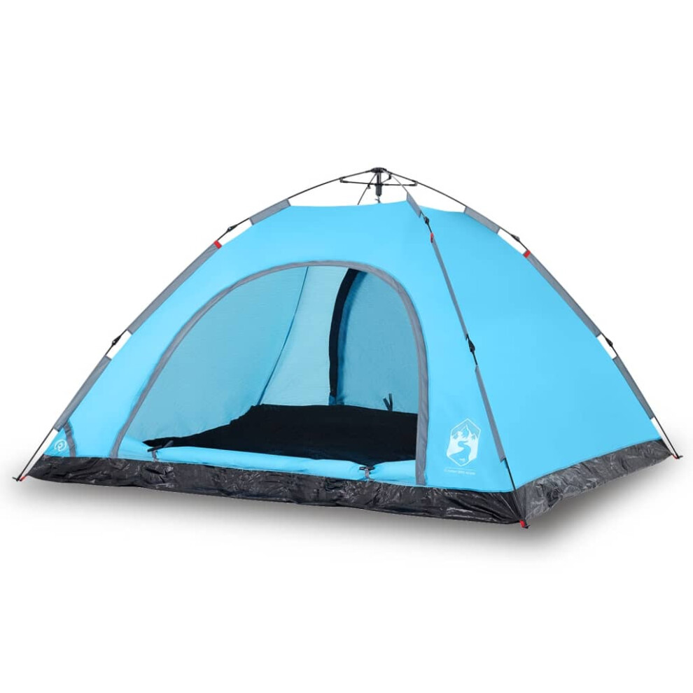 (blue, 5-person) vidaXL Camping Tent 5-Person Lightweight Tent Dome Tent Shelter Quick Release