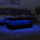 VidaXL (white, 90 x 50 x 40 cm) vidaXL Coffee Table with LED Lights Hallway Accent End Table Side Sofa Table 5