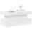 VidaXL (white, 90 x 50 x 40 cm) vidaXL Coffee Table with LED Lights Hallway Accent End Table Side Sofa Table 6