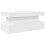 VidaXL (white, 90 x 50 x 40 cm) vidaXL Coffee Table with LED Lights Hallway Accent End Table Side Sofa Table 3