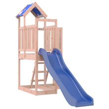 (solid douglas wood) vidaXL Outdoor Playset Garden Playhouse Kids Playground Impregnated Wood Pine