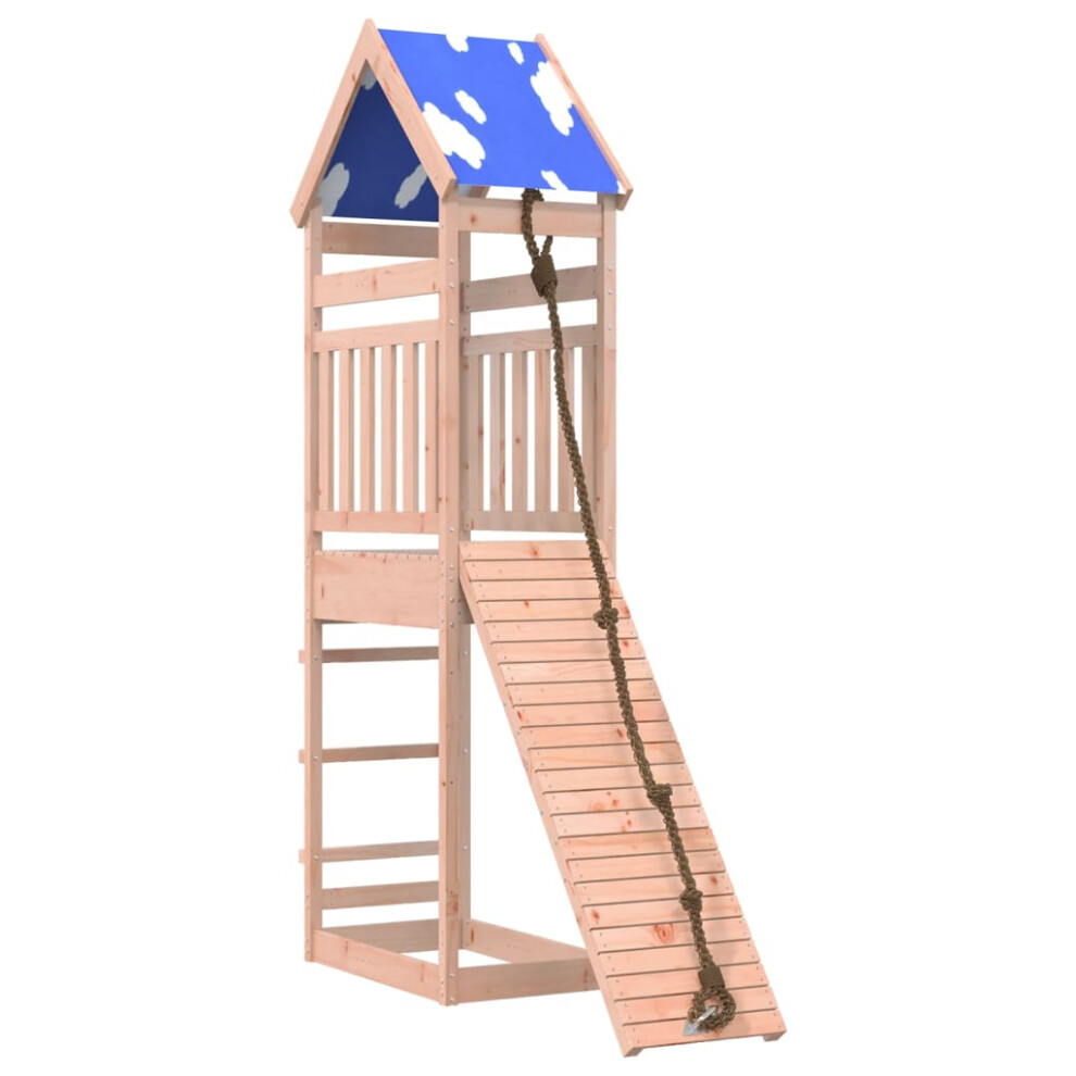 (solid douglas wood) vidaXL Outdoor Playset Garden Playhouse Playground Equipment Solid Wood Pine