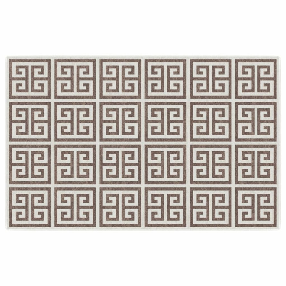 (square, 190 X 300 cm) vidaXL Indoor And Outdoor Rug Short Pile Mat Area Rug Anti Slip Carpet Runner