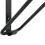 VidaXL vidaXL Foldable Saddle Rack Wall Mounted Saddle Stand Saddle Holder Black Iron 8