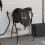 VidaXL vidaXL Saddle Rack Foldable Freestanding Saddle Stand Saddle Holder Black Iron 3