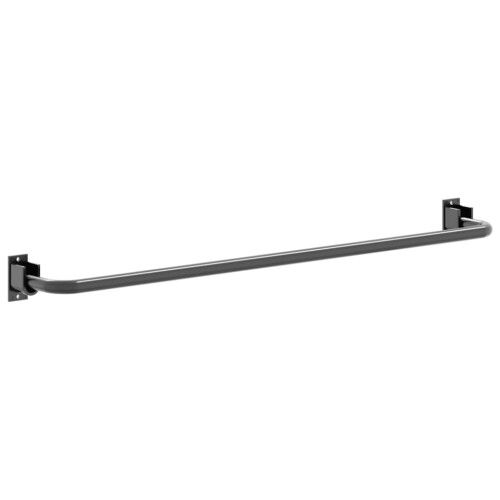 VidaXL vidaXL Saddle Pad Rack Saddle Pad Holder Horse Saddle Blanket Rack Black Iron 1