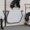 VidaXL vidaXL Saddle Pad Rack Saddle Pad Holder Horse Saddle Blanket Rack Black Iron 3